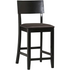 Start2Finish Torino 24-inch contemporary counter stool with wooden seat and metal frame, modern design for kitchen or bar area.