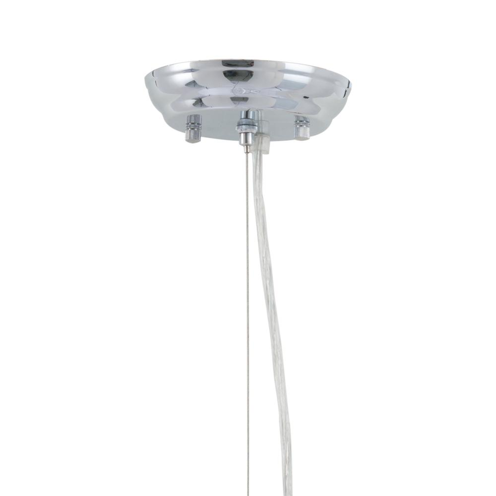 Chrome Jena ceiling lamp by Start2Finish featuring a modern lighting fixture with sleek, reflective chrome finish and contemporary design.