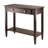 Start2Finish Richmond console hall table with tapered legs, showcasing a sleek wooden furniture piece for entryways or living rooms.