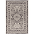 Vintage Hamadan grey and charcoal rug, 5x7.6 feet, with intricate traditional patterns, by Start2Finish.