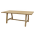 Start2Finish Bedford 79-inch rectangular dining table made of sturdy furniture with a sleek wood finish and modern design.