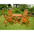 Royal Tahiti Cartagena 5-piece dining set by Start2Finish with a table and four chairs, featuring a stylish outdoor design.