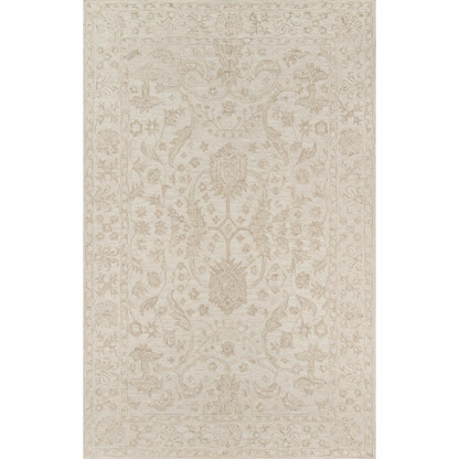 Beige traditional rectangle area rug by Start2Finish, 3&
