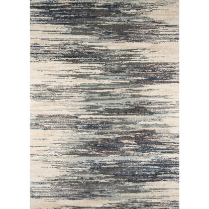 Start2Finish contemporary grey rectangle area rug, 7&