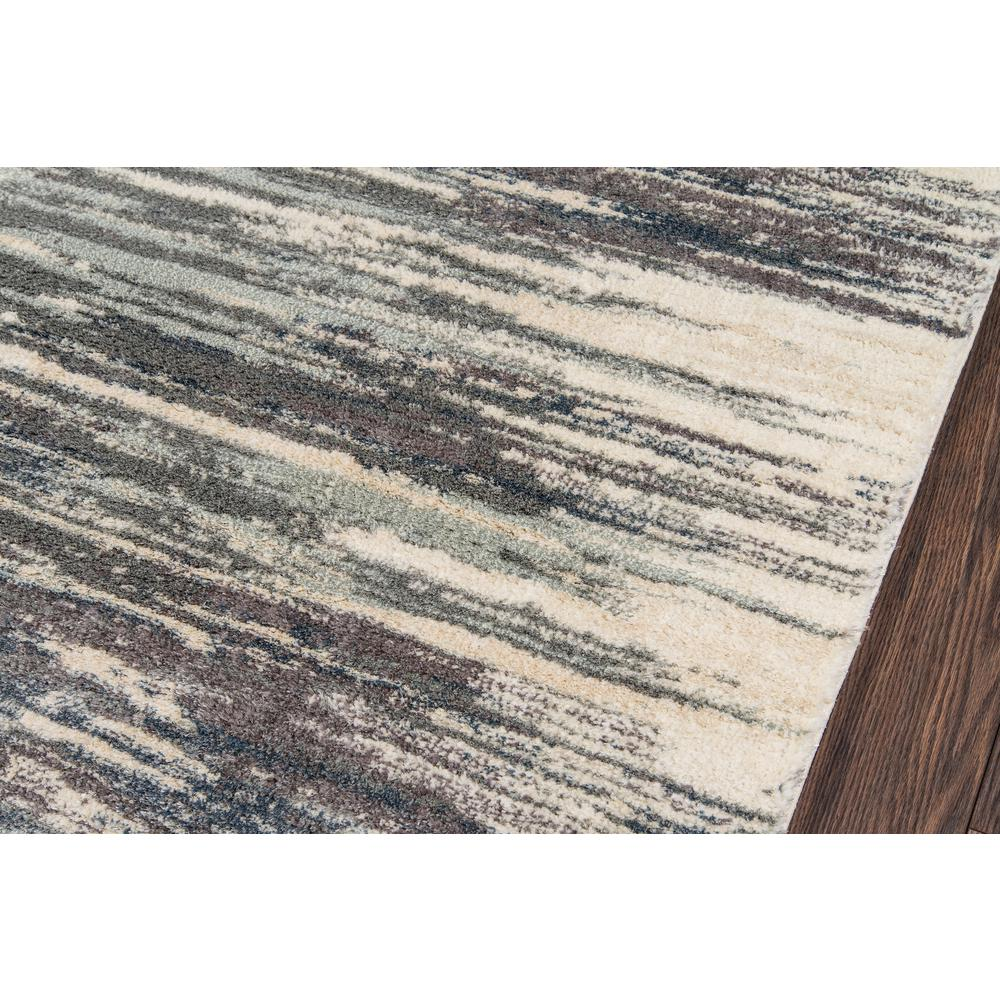 Grey contemporary rectangle area rug by Start2Finish, measuring 7&