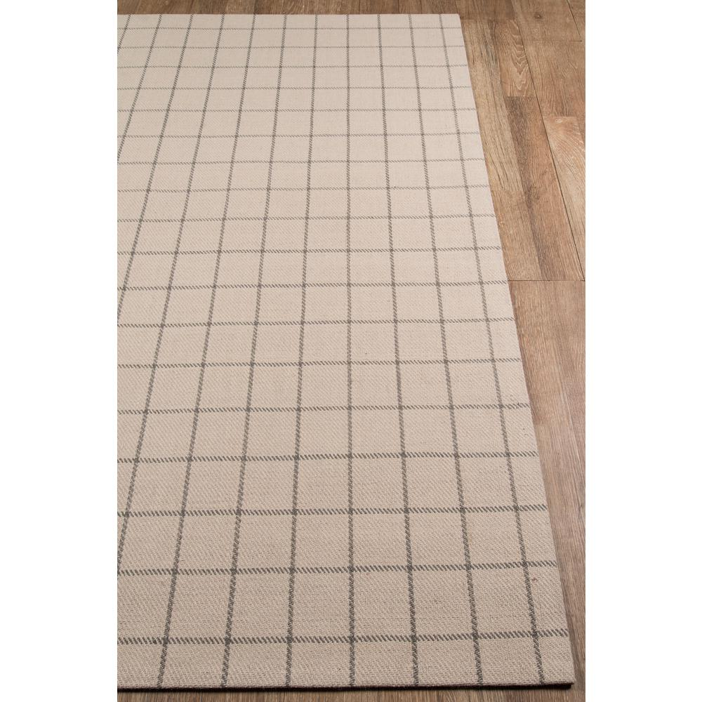 Ivory modern rectangle area rug by Start2Finish, 5&