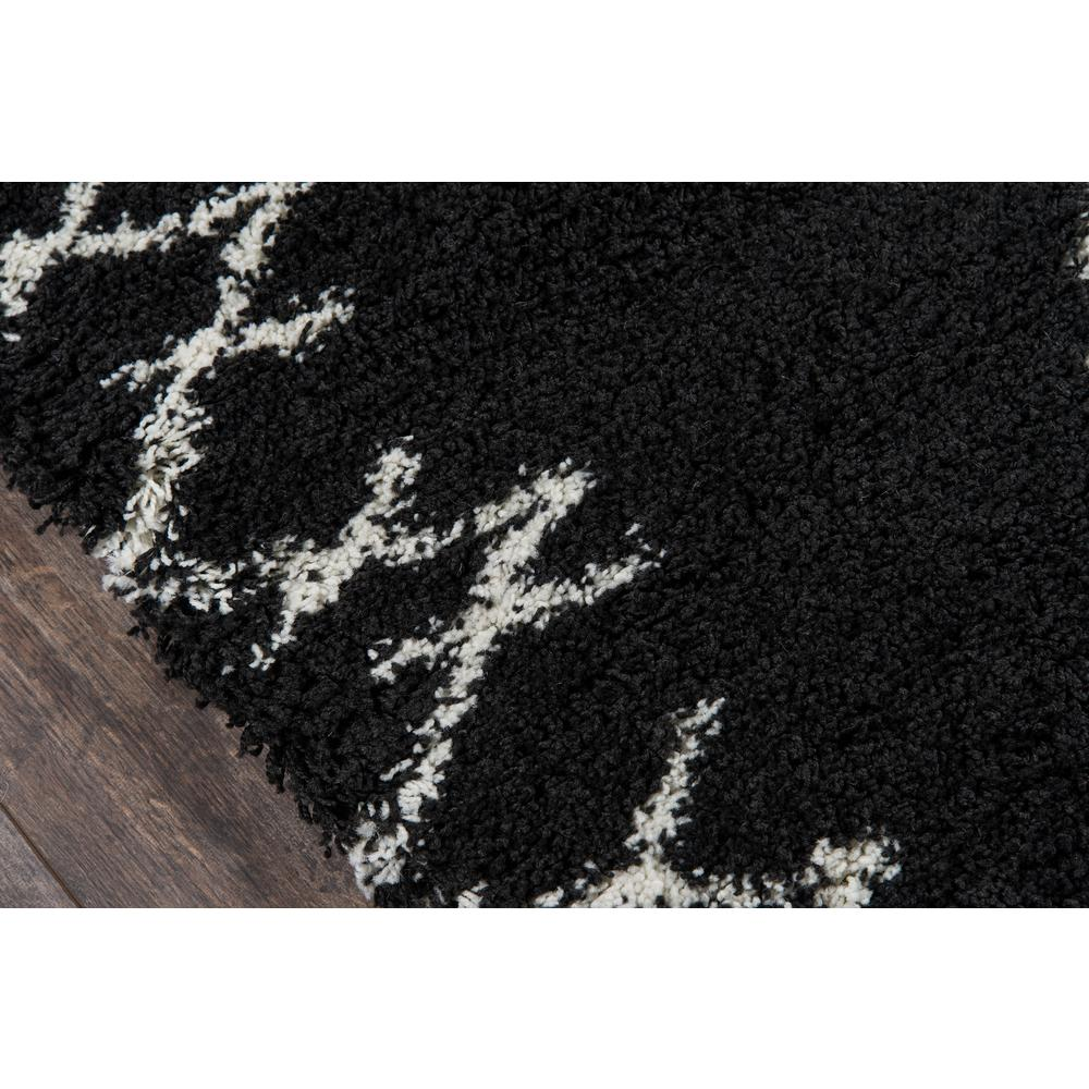 Contemporary black rectangle area rug by Start2Finish, 5&