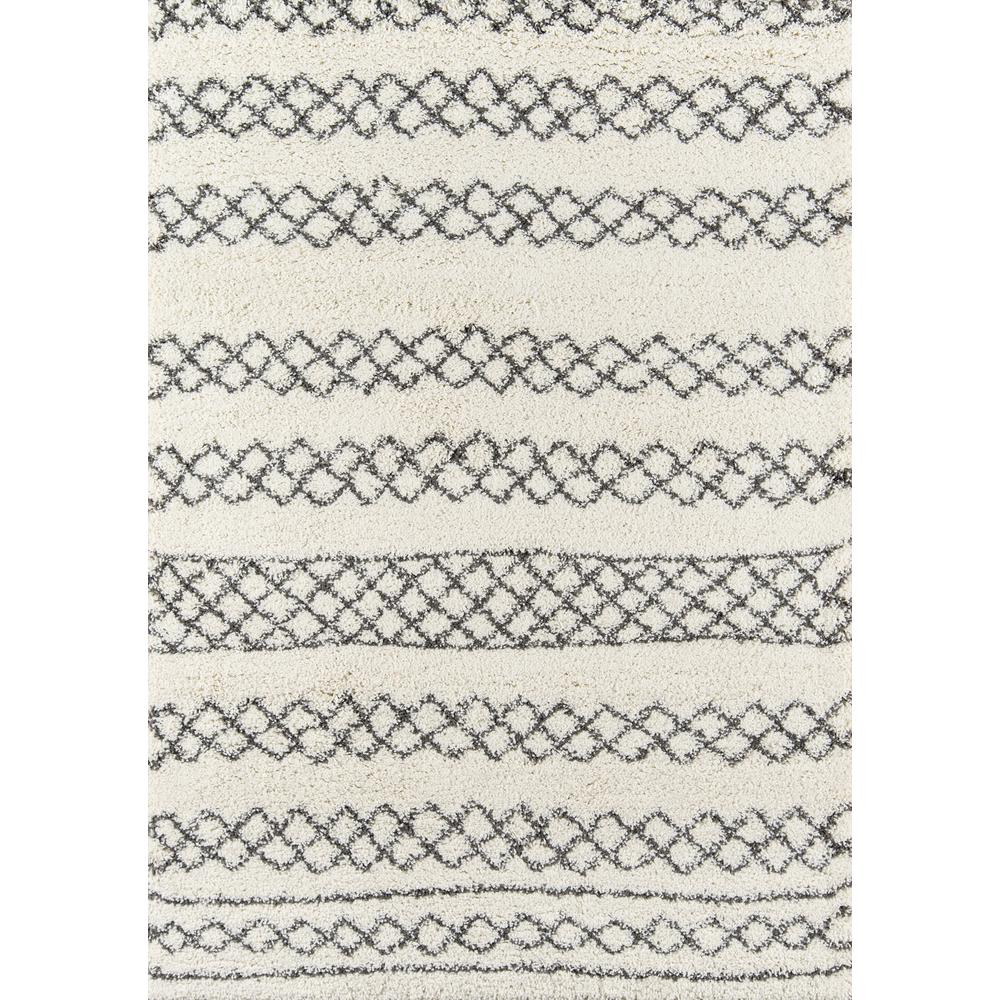 Contemporary Ivory Runner Area Rug by Start2Finish, 2&
