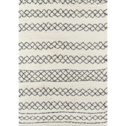 Contemporary Ivory Runner Area Rug by Start2Finish, 2&