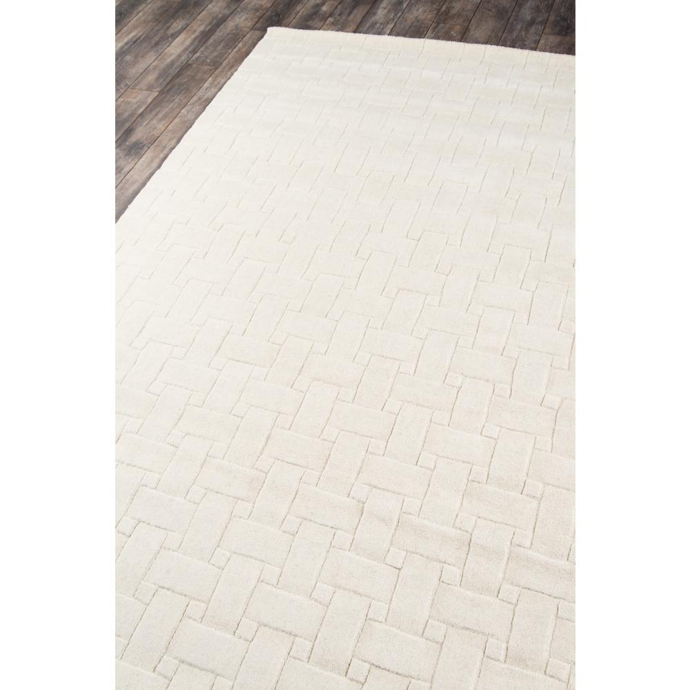 Start2Finish contemporary ivory rectangle area rug, 5x8 feet, with a sleek modern design and soft textured surface.