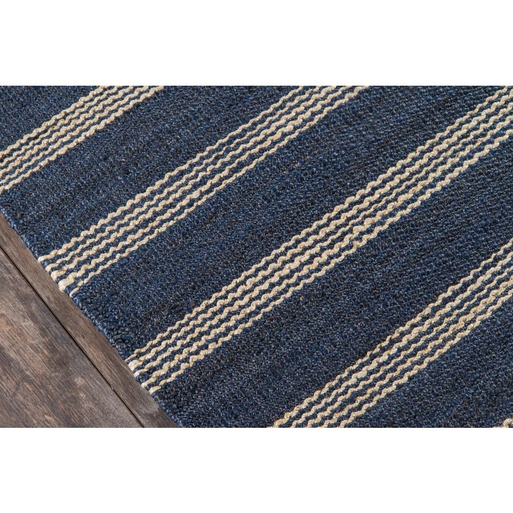 Start2Finish navy contemporary runner area rug, 2&