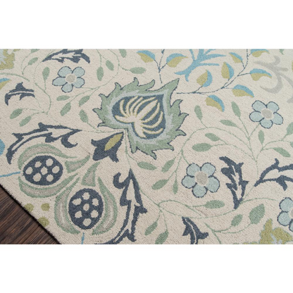 Start2Finish casual blue runner area rug, 2&