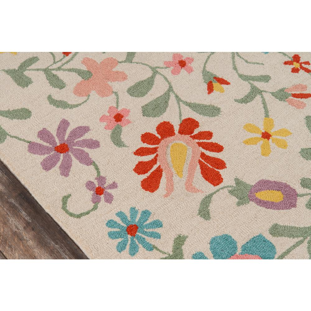 Start2Finish ivory rectangle area rug, casual design, 3&