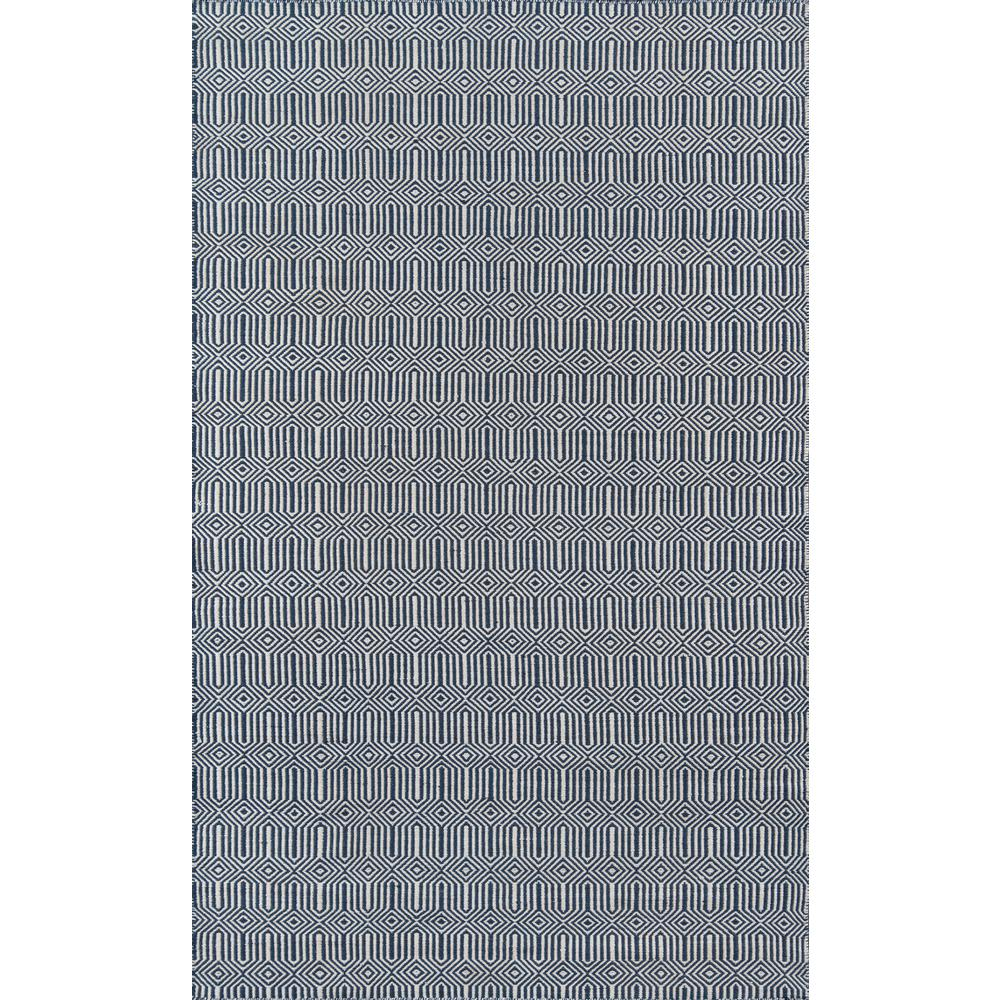 Start2Finish navy rectangle area rug, 5&