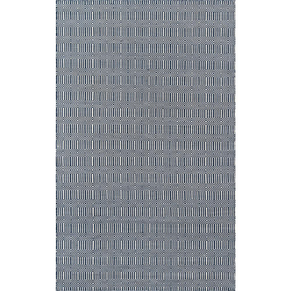 Start2Finish navy rectangle area rug, 5&