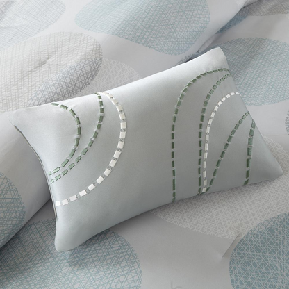 Start2Finish 9-piece comforter bedding set with cotton bed sheets, featuring a cozy, stylish design for a complete bedroom look.