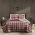 Red Tasha Quilt Mini Set by Start2Finish featuring a cozy, stylish bedspread and matching pillow shams for a vibrant bedroom look.