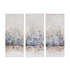 Hand embellished 3-piece canvas wall art set by Start2Finish featuring vibrant, textured designs for modern home decor.