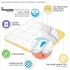 Start2Finish cotton down alternative featherless comforter with soft, plush fabric and cozy filling for a comfortable night&