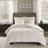 Start2Finish Duke Faux Fur Comforter Mini Set in champagne, soft plush fabric with a cozy, luxurious appearance.