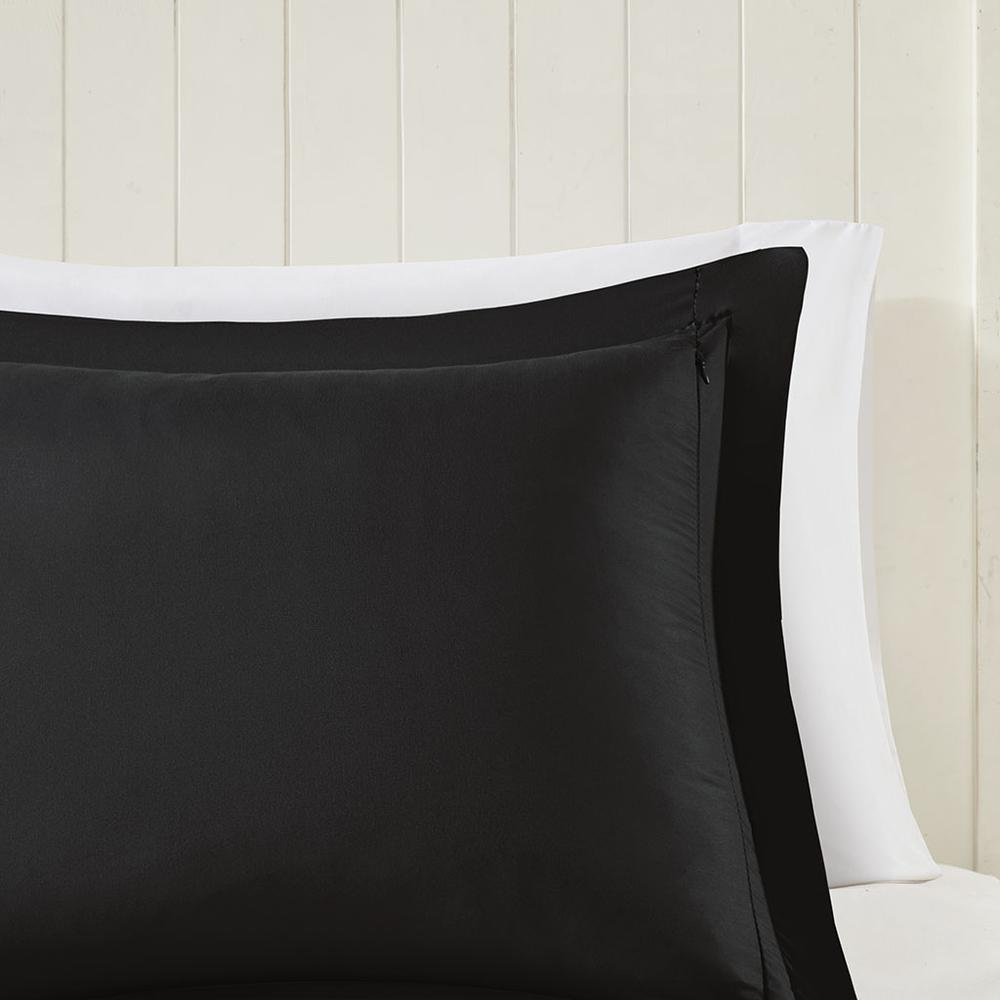 Start2Finish 3M Scotchgard Diamond Quilting reversible down alternative comforter set with diamond stitching and plush bedding design.