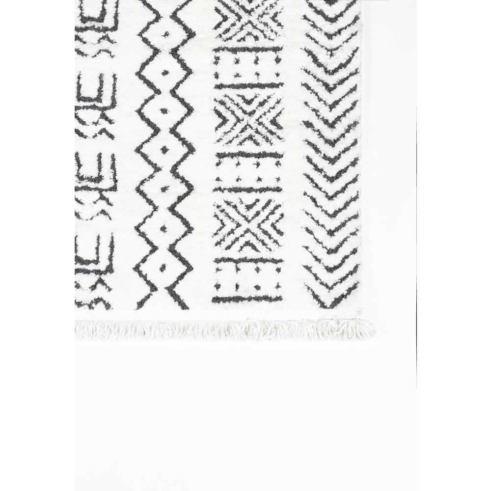 Ivory modern rectangle area rug from Start2Finish, 5&
