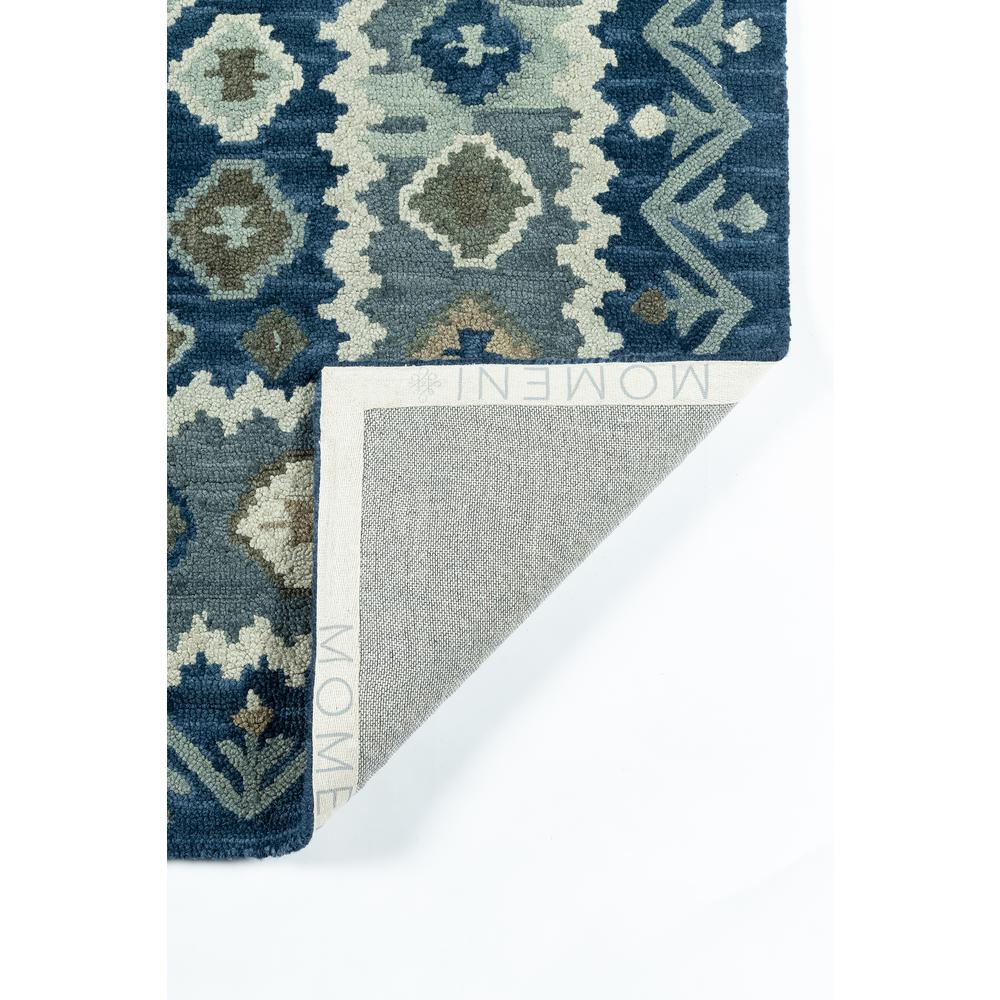 Blue traditional rectangle area rug by Start2Finish, 3&