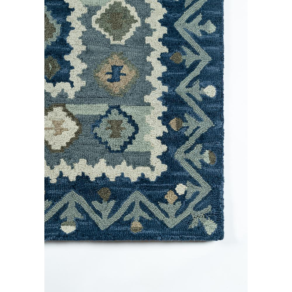 Blue traditional rectangle area rug by Start2Finish, 3&