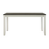 Start2Finish Jane Grey dining table with wooden top and modern design, showcasing the furniture&