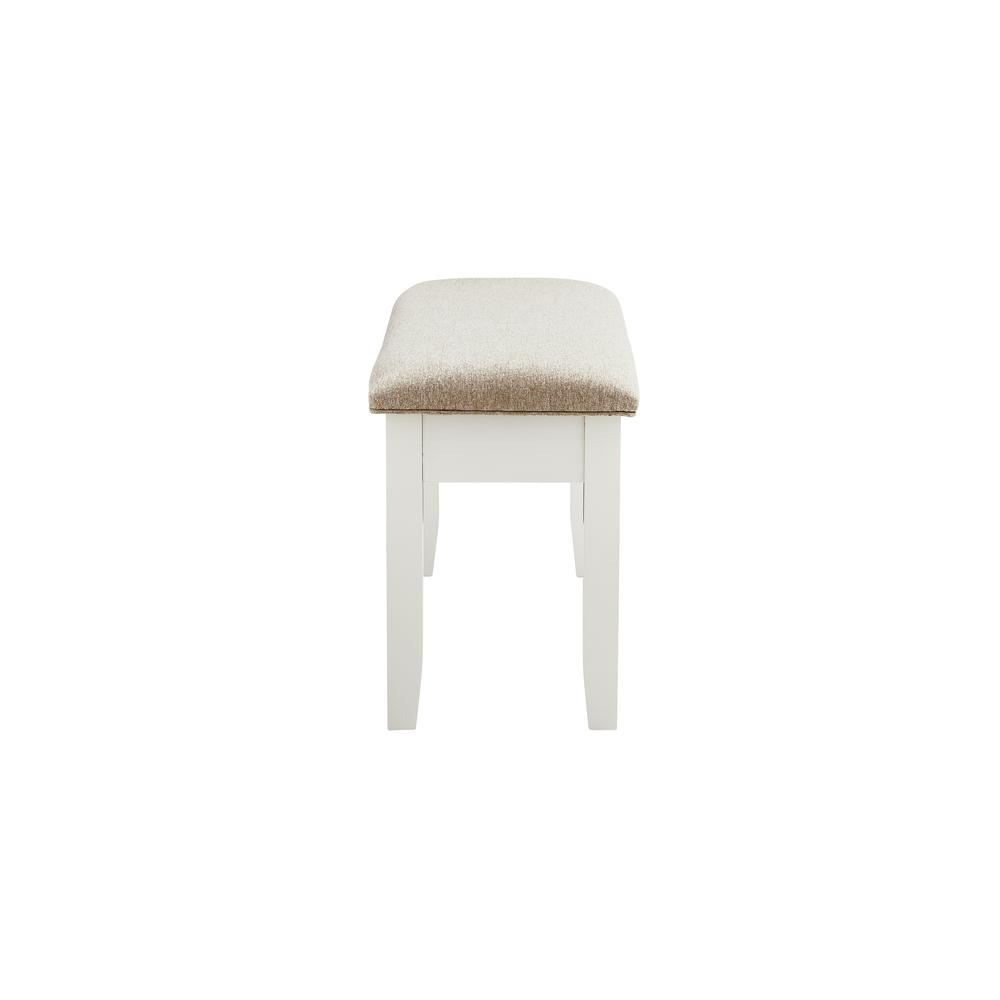 Start2Finish Jane Brown Bench showing wooden seat and sturdy metal legs on a neutral background.