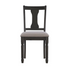 Willow Grey Side Chair by Start2Finish with a modern design, featuring a grey upholstered seat and sleek wooden legs.