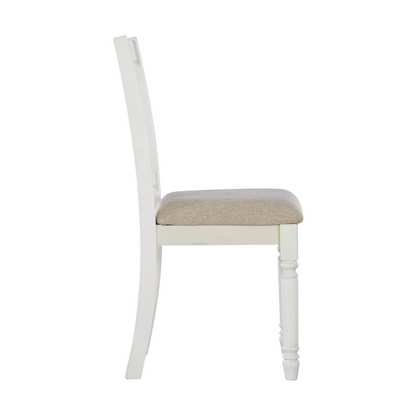 Willow Brown Side Chair by Start2Finish, modern furniture with a sleek wooden design and comfortable seating.