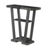 Start2Finish Newport V console table with shelves, featuring a sleek design and multiple storage compartments.