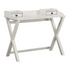 Start2Finish Barton Writing Desk in White Wash finish with sleek tabletop and sturdy legs, ideal for home office or study space.