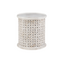 White Inora side table by Start2Finish, showcasing a modern furniture piece with a sleek, minimalist design.