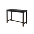 Black Claridge Counter Pub Table by Start2Finish, showing a sleek, modern furniture piece with a smooth tabletop and sturdy base.