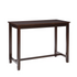 Start2Finish Claridge Bar Pub Table in brown with a sturdy wooden surface and metal legs, ideal for modern pub-style furniture.