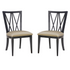 Start2Finish Bailey Chair in black with sleek modern design and cushioned seating, perfect for contemporary living spaces.