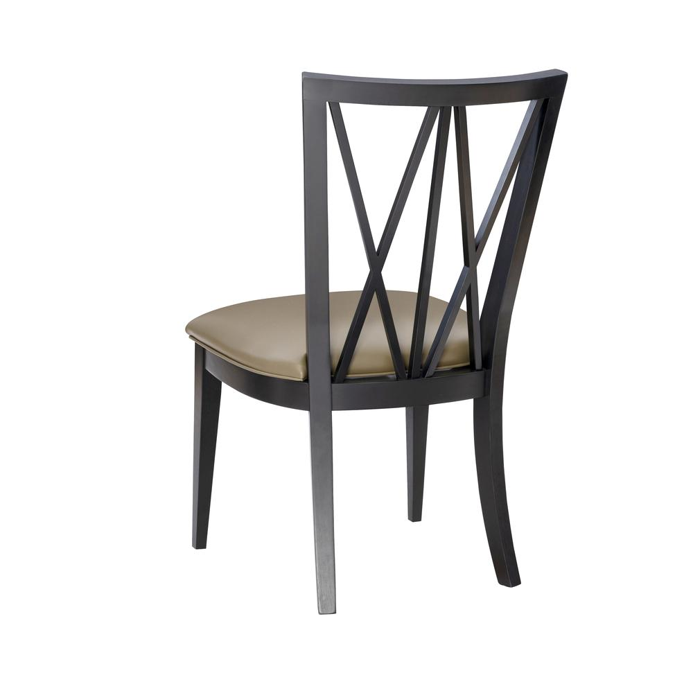 Black Bailey Chair by Start2Finish with a modern design, featuring a cushioned seat and sleek frame in the image.