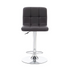 Start2Finish Clayton Barstool in chocolate with cushioned seat and wooden legs, ideal for modern kitchen or bar area.