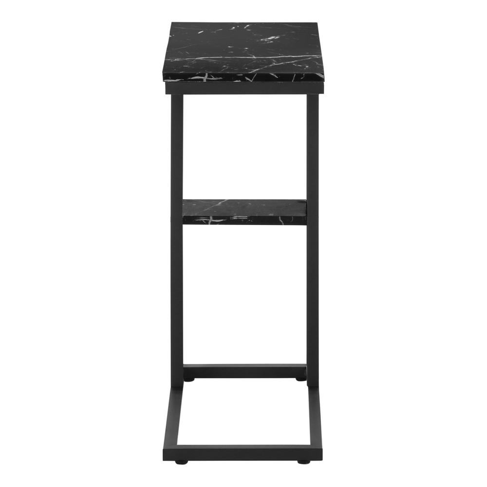 Start2Finish C-shaped accent table with a modern design, suitable as a side or end table for living rooms and bedrooms.