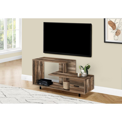 Start2Finish 48-inch TV stand with media console and storage drawer, modern furniture for entertainment centers.
