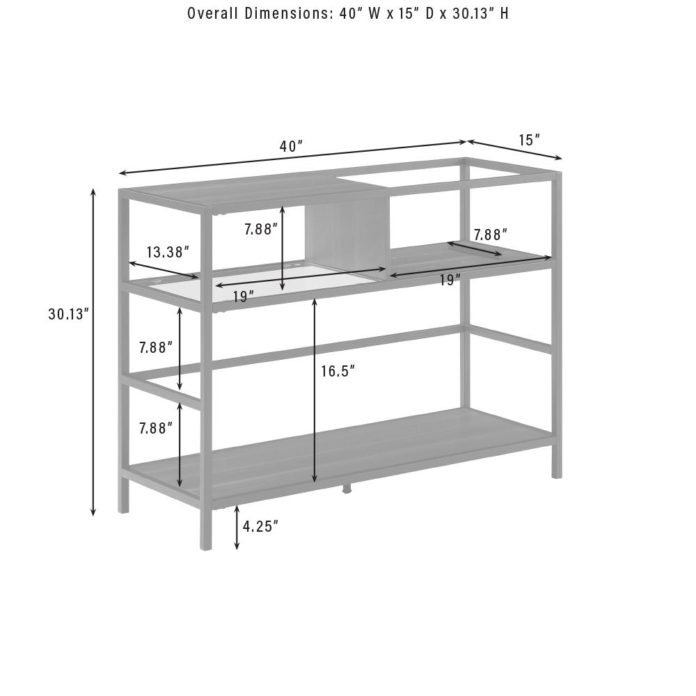 Start2Finish Provo record player stand with built-in vinyl storage, wooden furniture piece for audio equipment and vinyl collections.