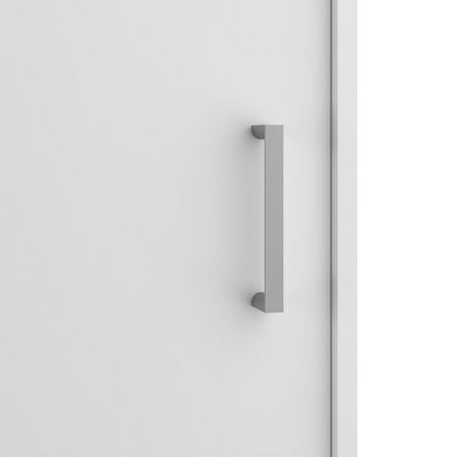 White Space Wardrobe with 2 sliding doors from Start2Finish, showcasing modern furniture design and spacious interior storage.
