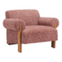 Start2Finish Verity Accent Chair in copper with plush upholstery and modern design, showcasing a stylish and comfortable living room accent piece.