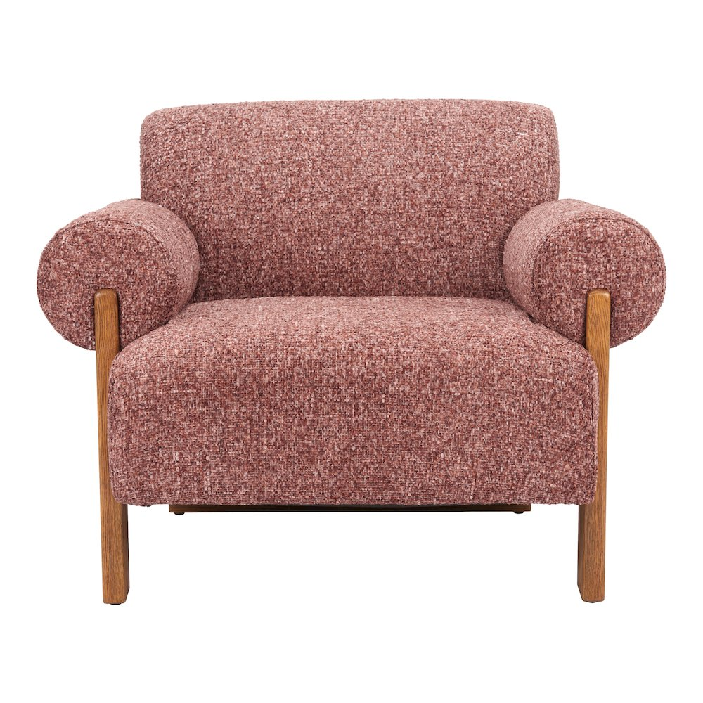 Start2Finish Verity Copper Accent Chair with plush cushioned seat and sleek modern design, perfect for stylish living spaces.