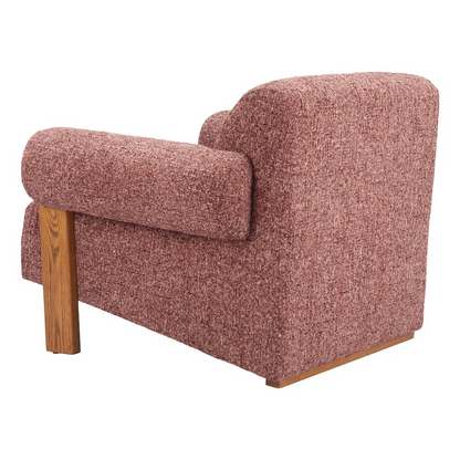 Start2Finish Verity Accent Chair in copper with plush upholstery and modern design, perfect for stylish living room decor.