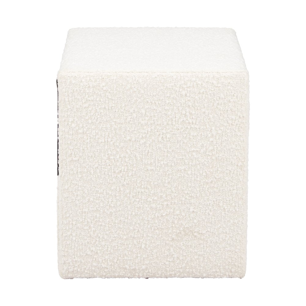 Start2Finish Baris Nightstand in ivory with sleek design, featuring a smooth top and storage drawer for bedroom organization.