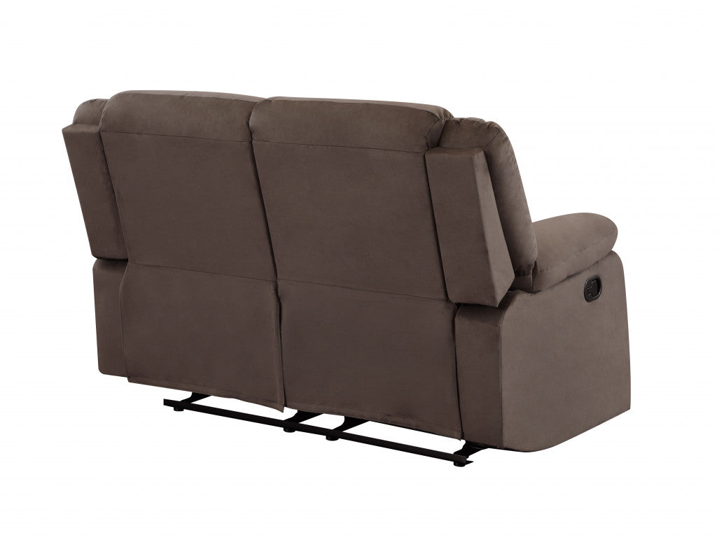 Contemporary brown fabric sofa set by Jade, 120 inches long, with plush cushions and modern design in a stylish living room setting.