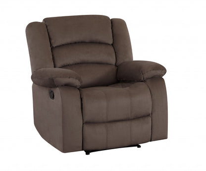 Contemporary brown fabric sofa set by Jade, 120-inch furniture with plush cushions and sleek design for modern living rooms.